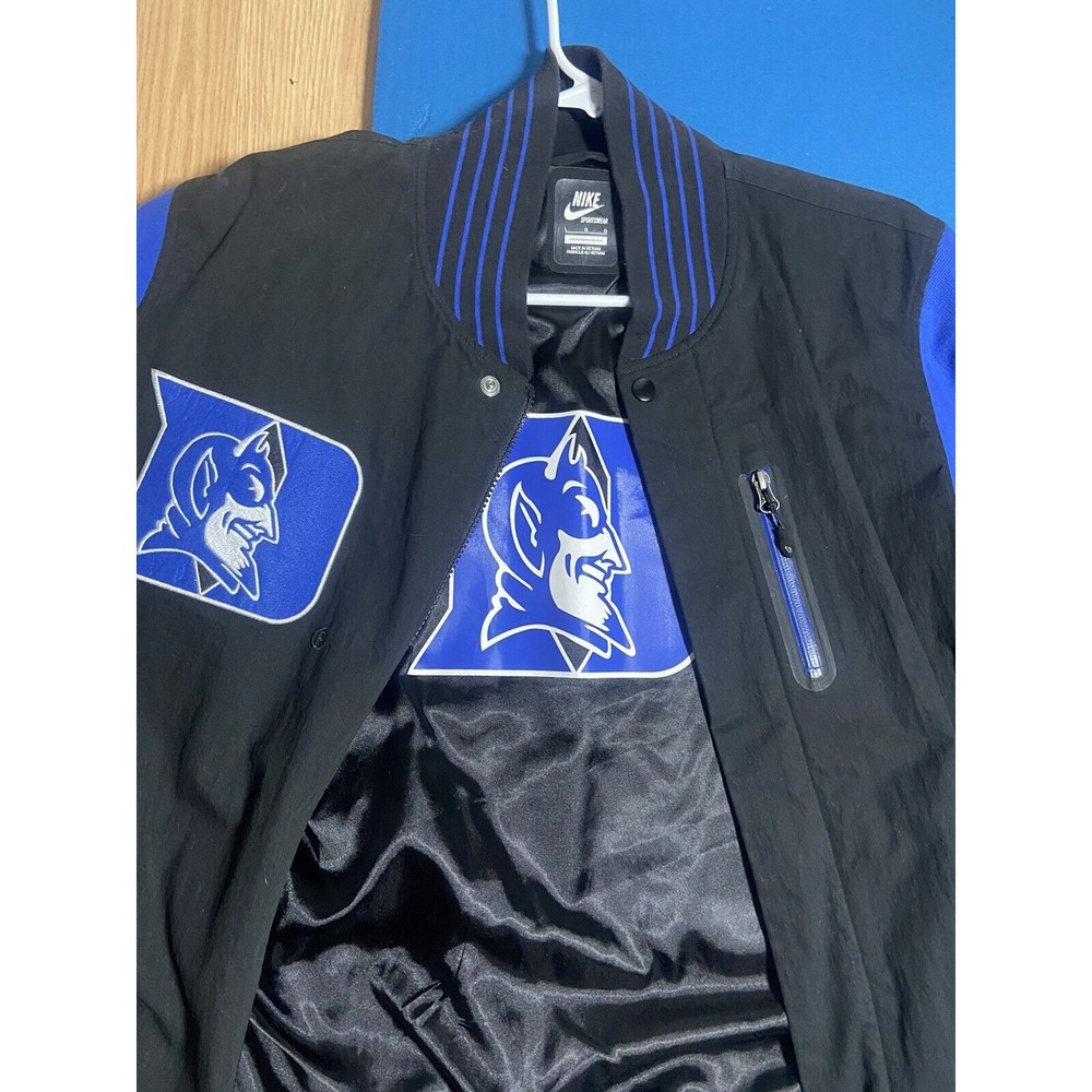 Duke Blue Devils Nike Jacket Varsity Jacket (Size::Large)